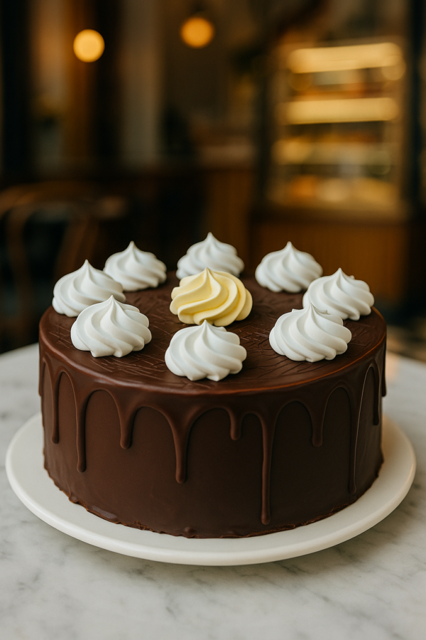Torta "El negro de espuma"